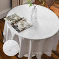 Toalha de mesa redonda para mesa de jantar